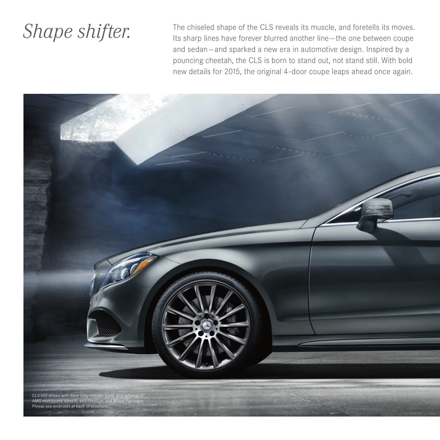2015 Mercedes-Benz CLS-Class Brochure Page 32